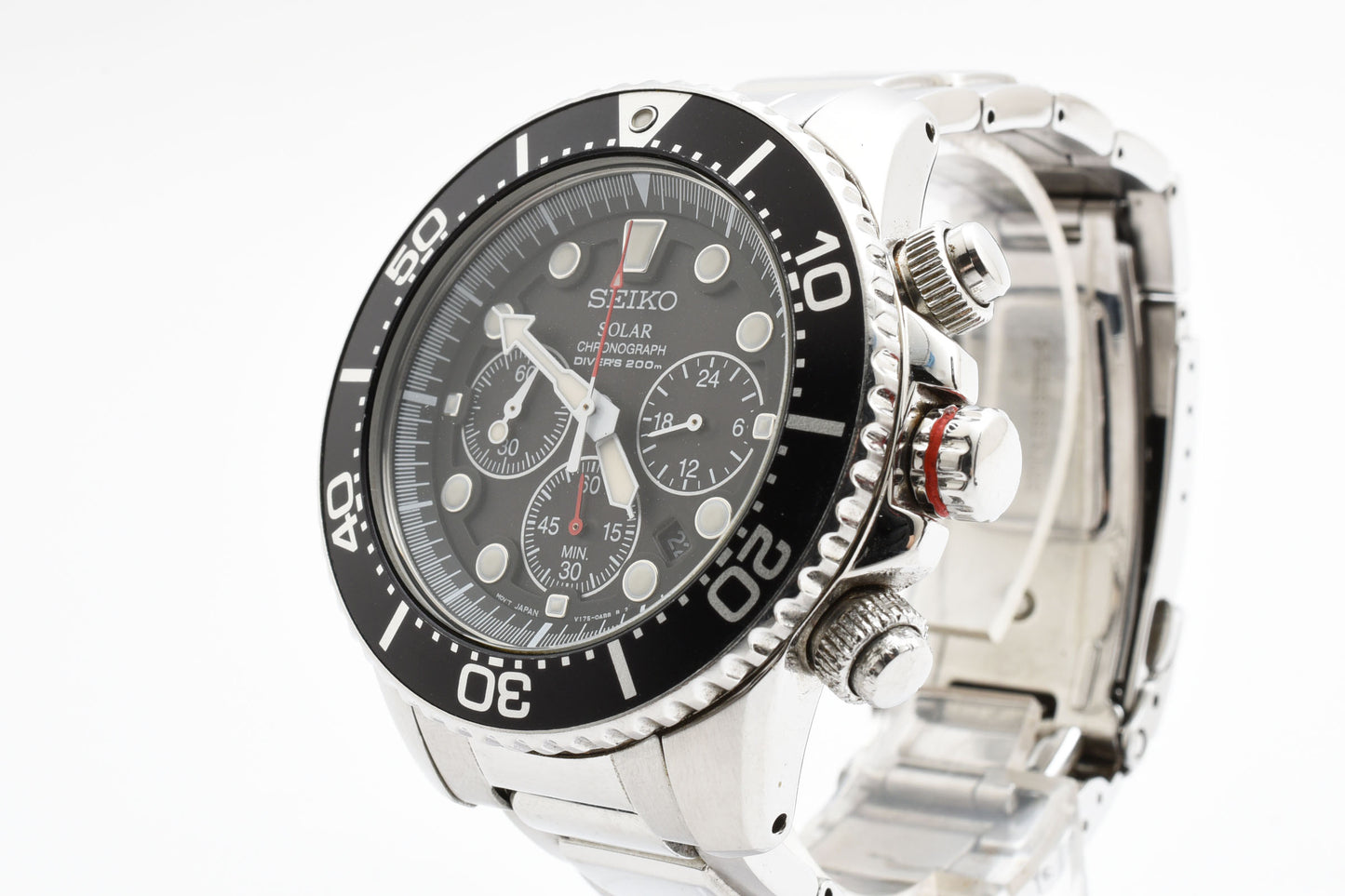 SEIKO PROSPEX V175-0AD0 Solar Chronograph