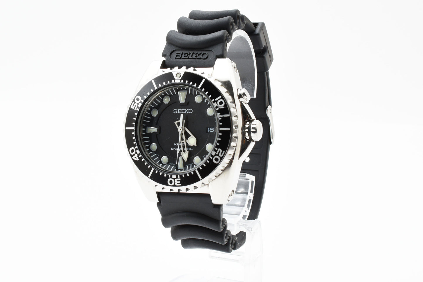 SEIKO 5M62-0BL0 KINETIC Divers SCUBA