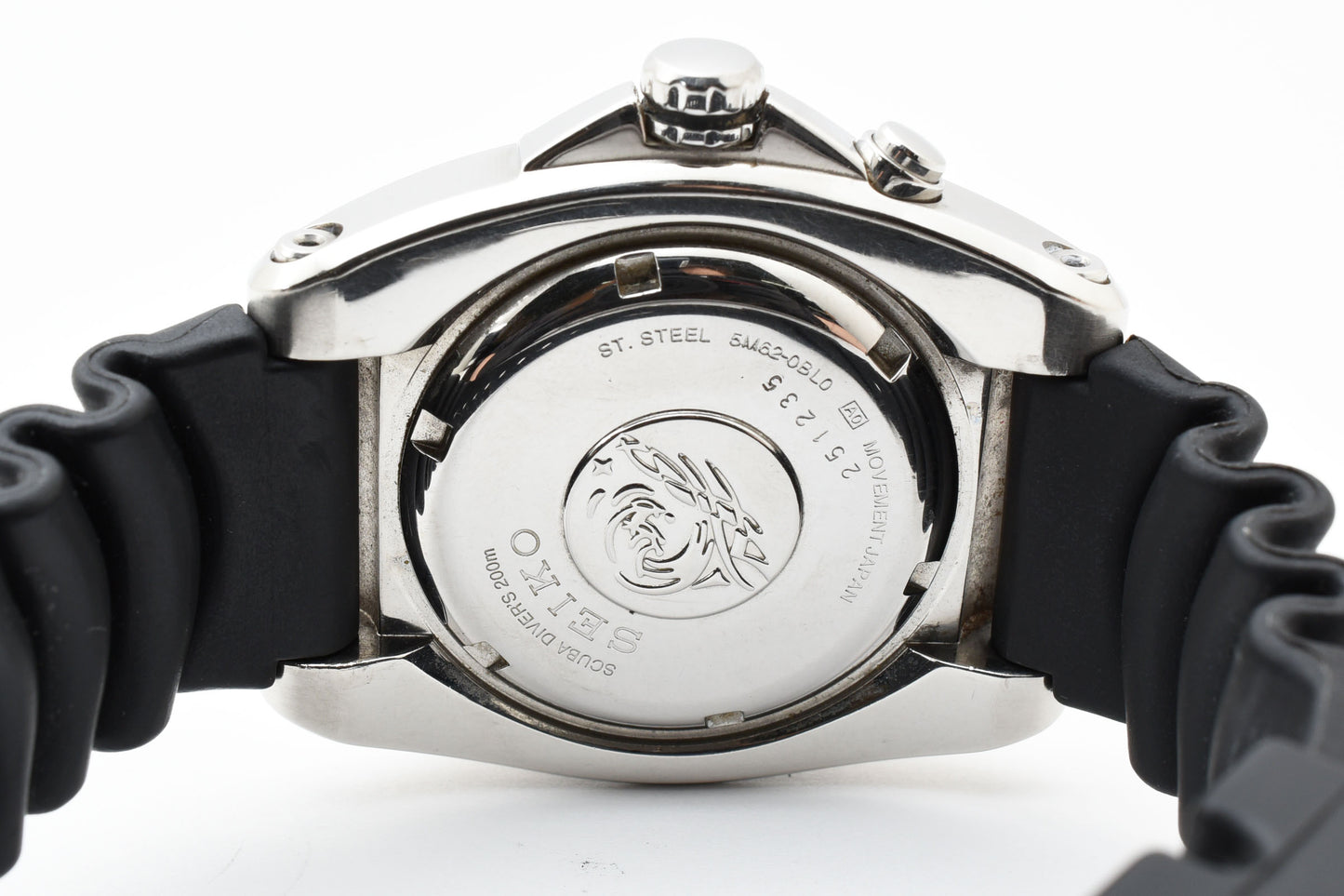 SEIKO 5M62-0BL0 KINETIC Divers SCUBA
