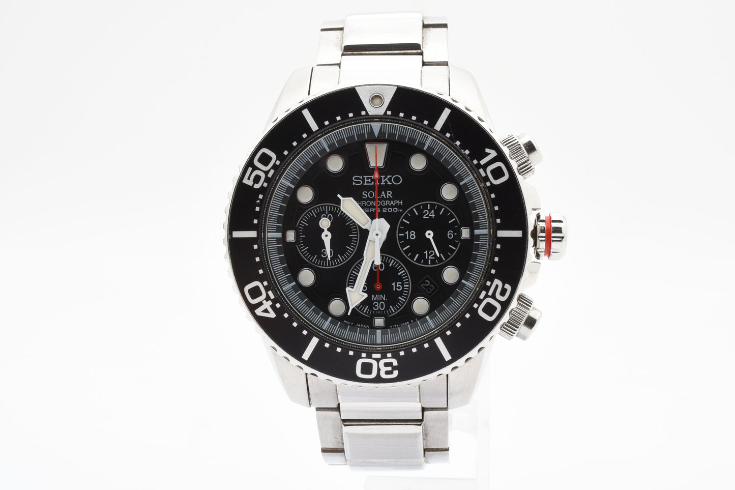 SEIKO PROSPEX V175-0AD0 Solar Chronograph