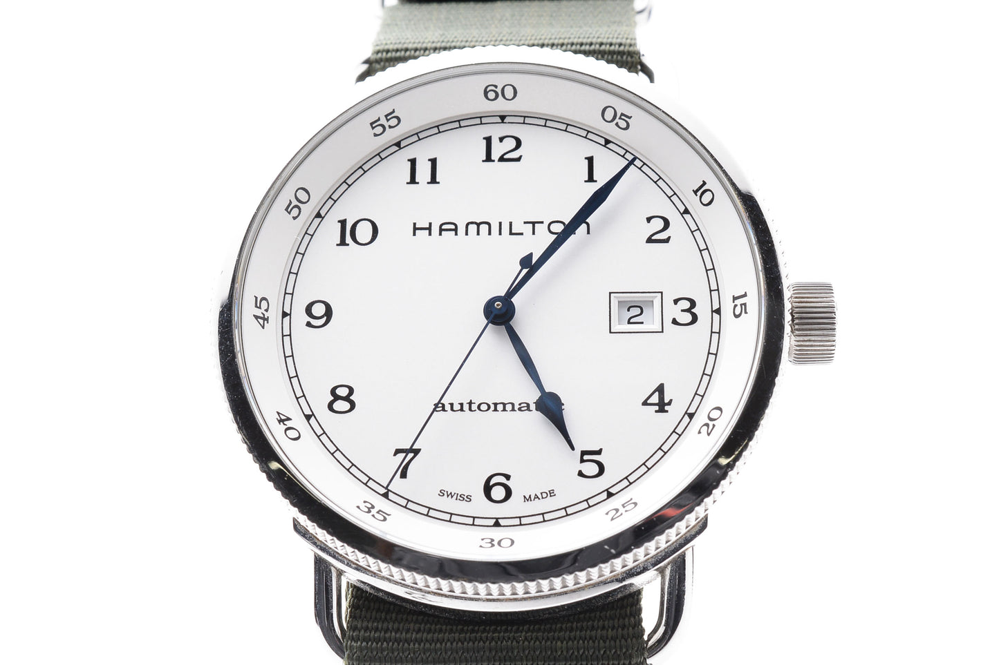 Hamilton H777150 Khaki Navy Pioneer