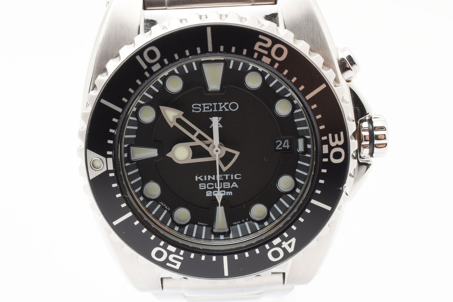 SEIKO 5M62-0BL0 KINETIC Divers