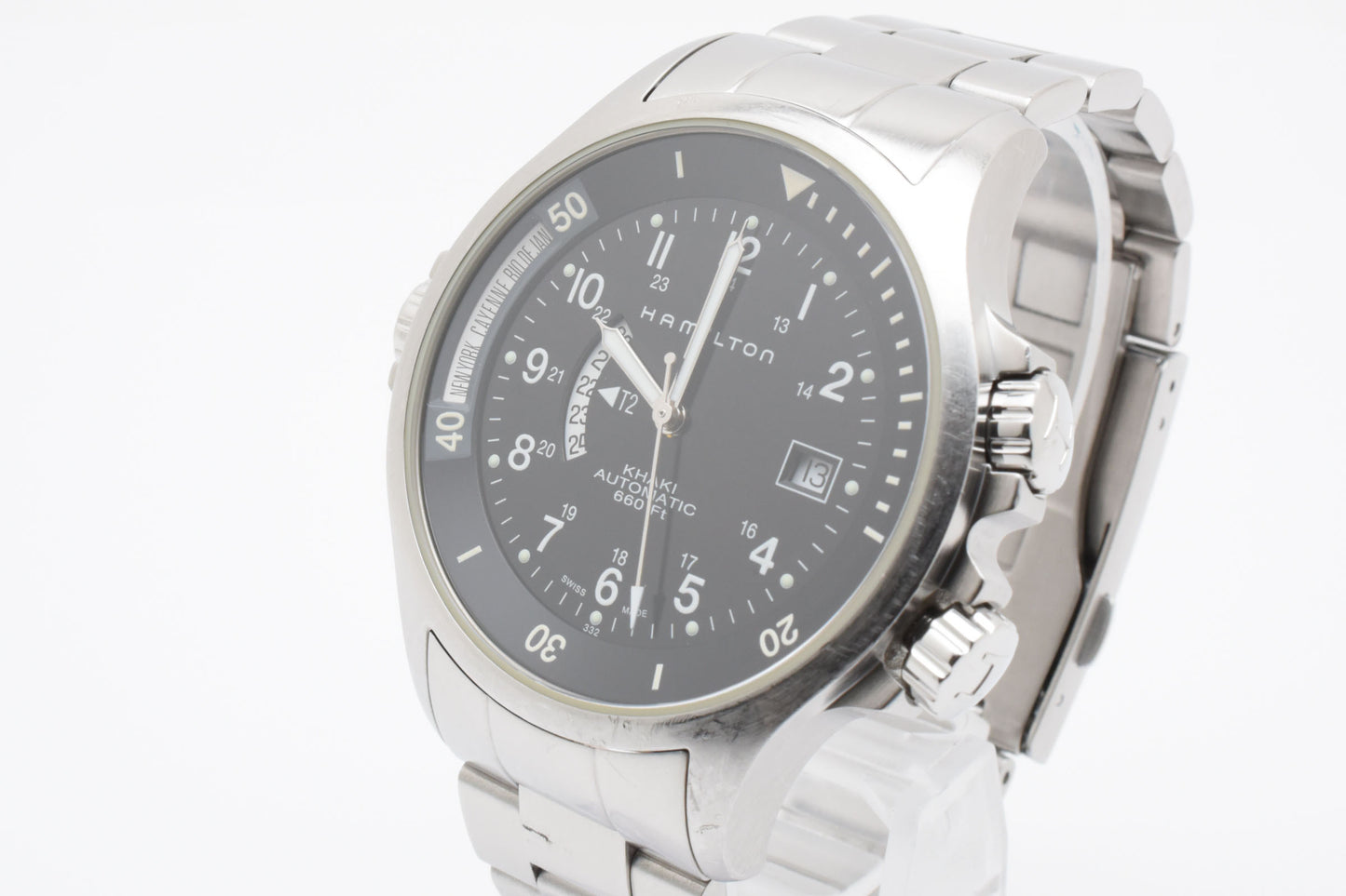 HAMILTON Khaki Navy H776151 Black Dial