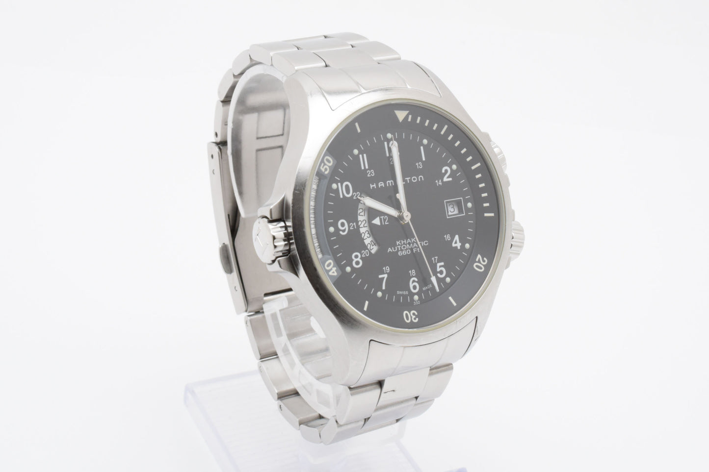 HAMILTON Khaki Navy H776151 Black Dial