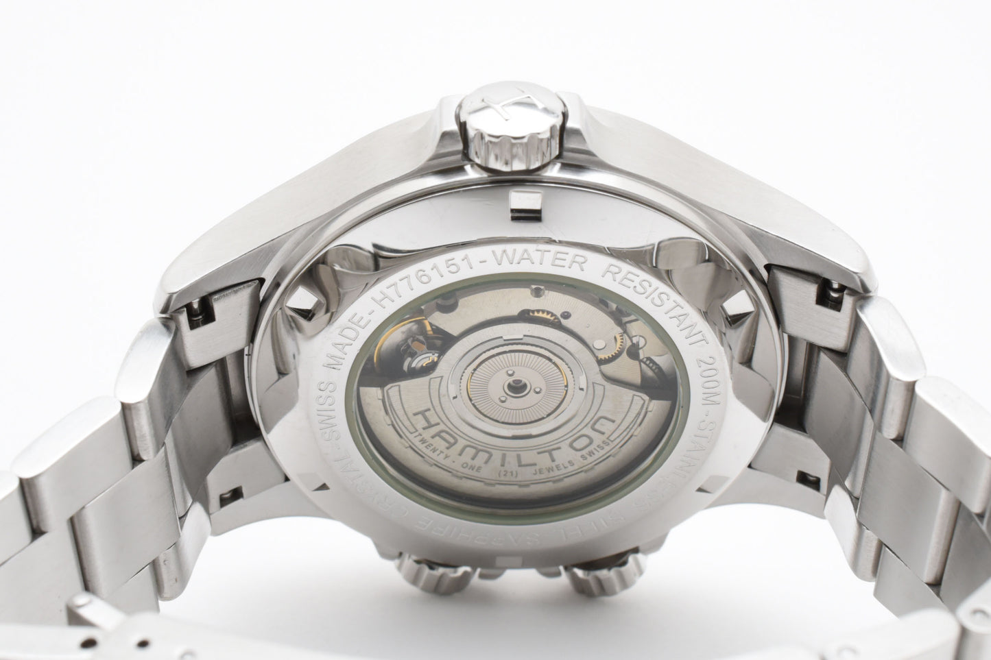 HAMILTON Khaki Navy H776151 Black Dial