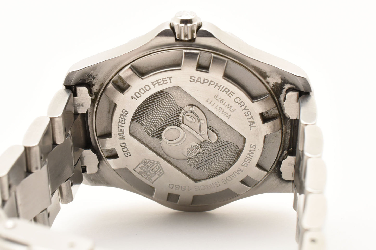 TAG Heuer Aqua Racer WAB1111 Silver Dial