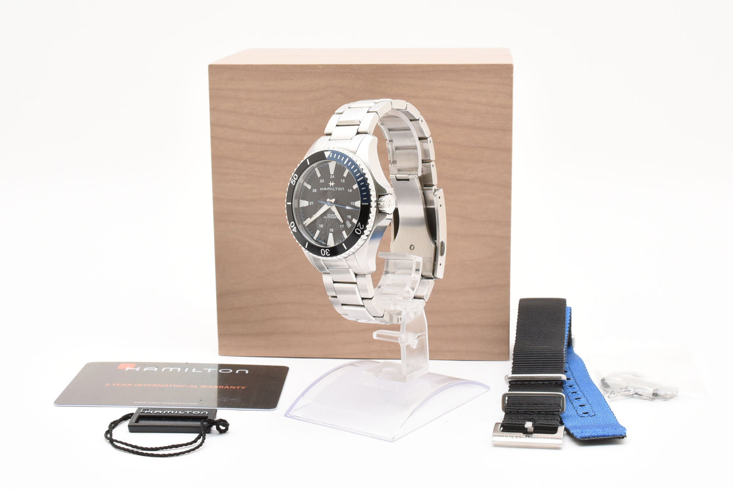 Hamilton Khaki Navy H823150 Black Dial