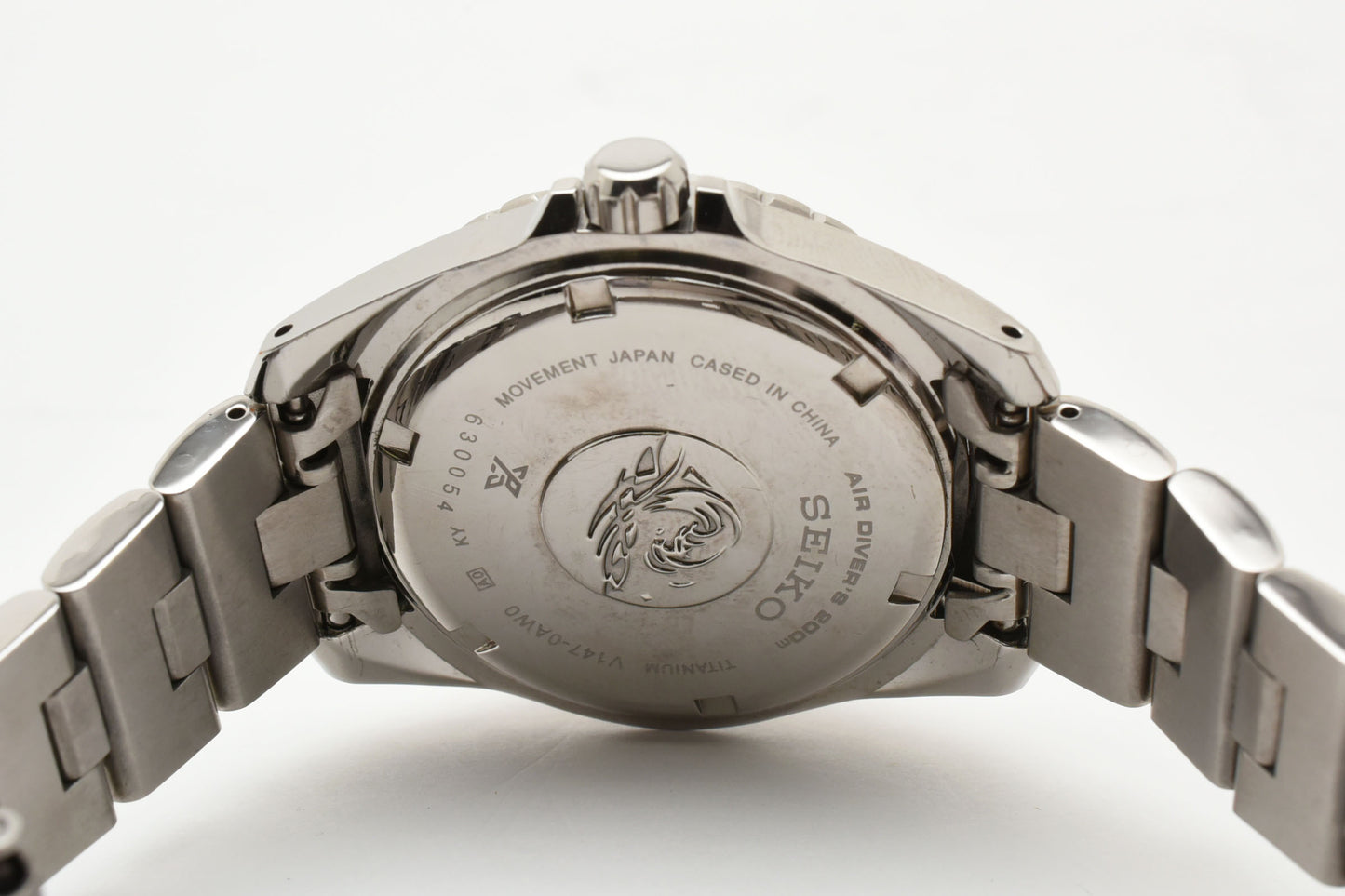SEIKO Prospex V147-0AW0 Diver Black Dial Solar