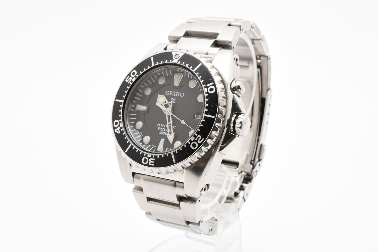 SEIKO 5M62-0BL0 KINETIC Divers SCUBA