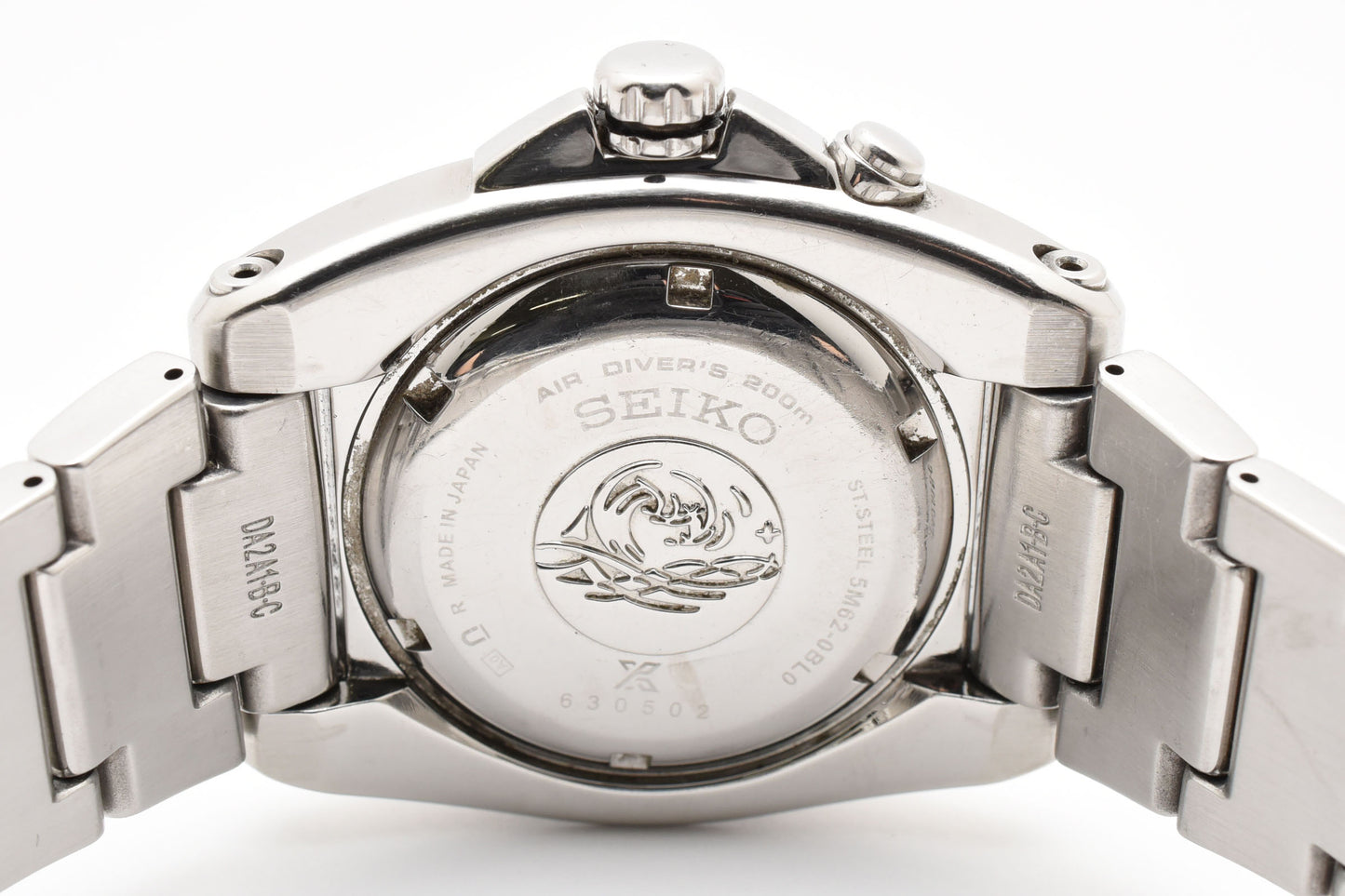 SEIKO 5M62-0BL0 KINETIC Divers SCUBA