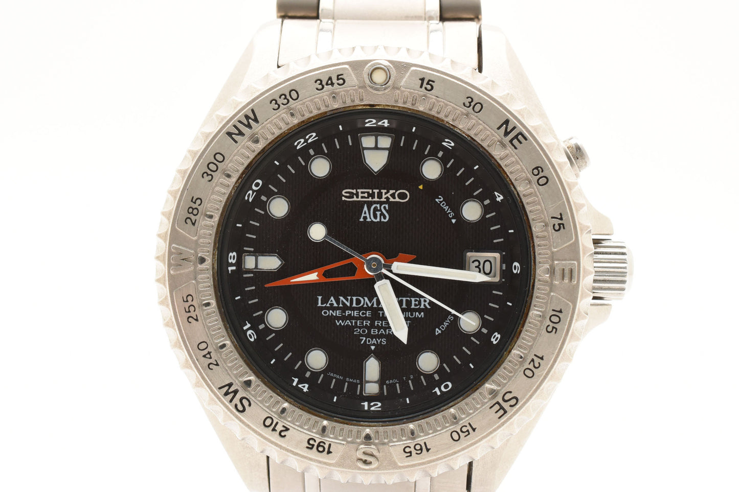 SEIKO Landmaster AGS 5M45-6A00 Kinetic