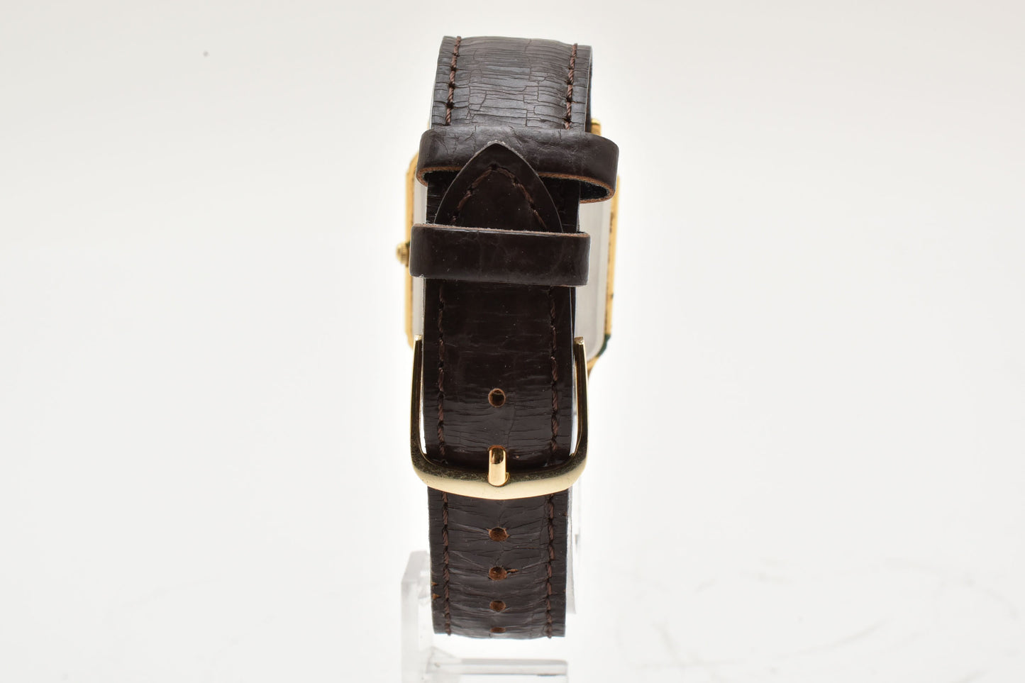 SEIKO Spirit 5E31-5B60 Gold Tank Square Quartz