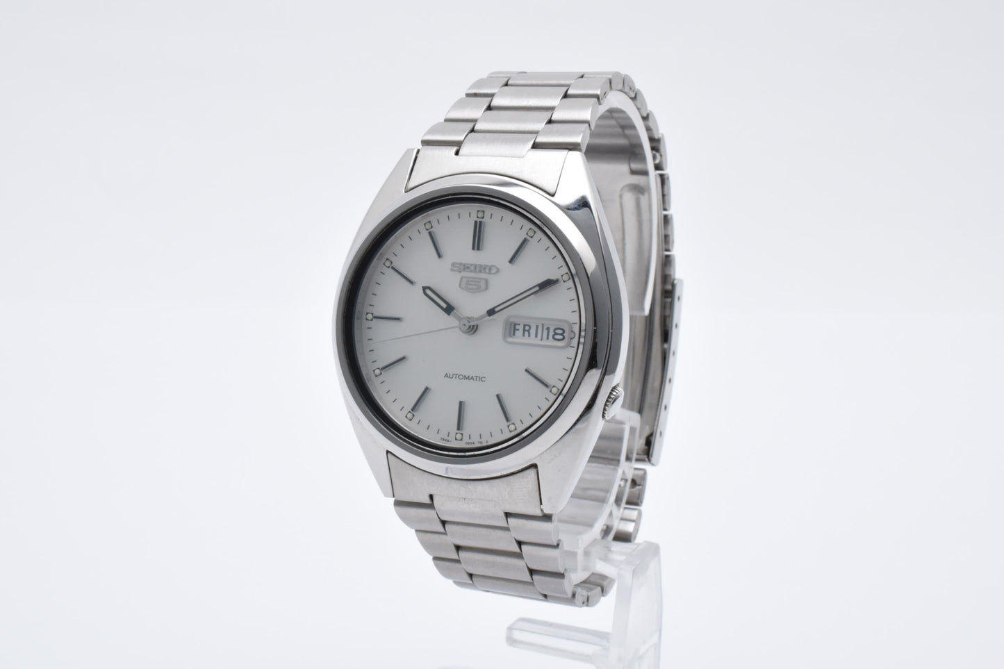 SEIKO 5 7S26-0480 Silver Dial Automatic