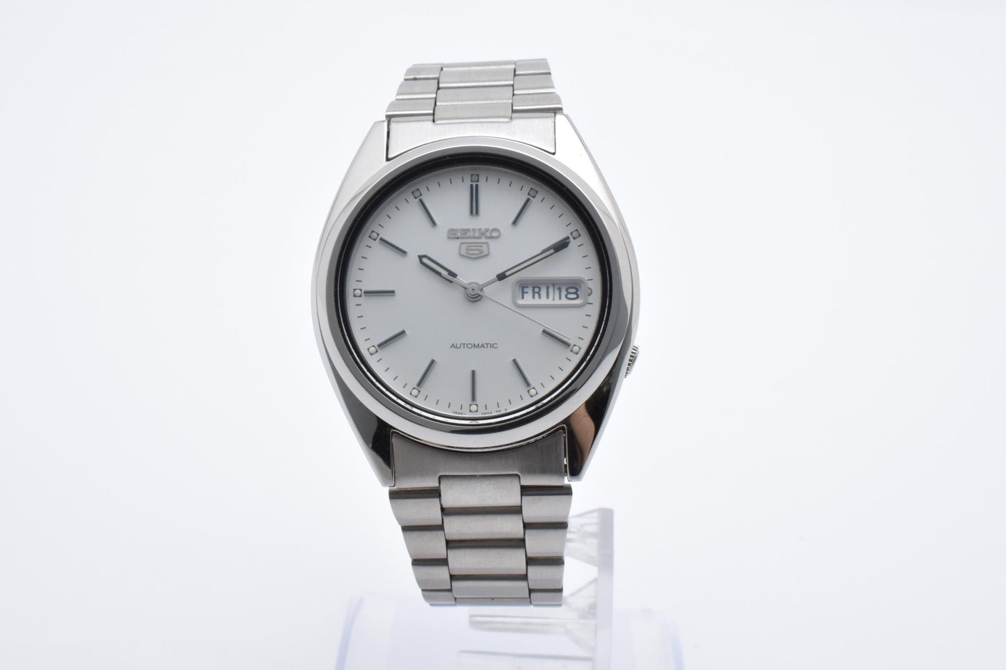 SEIKO 5 7S26-0480 Silver Dial Automatic