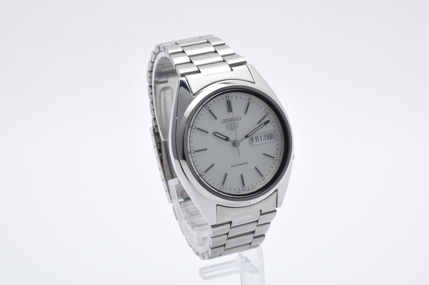 SEIKO 5 7S26-0480 Silver Dial Automatic