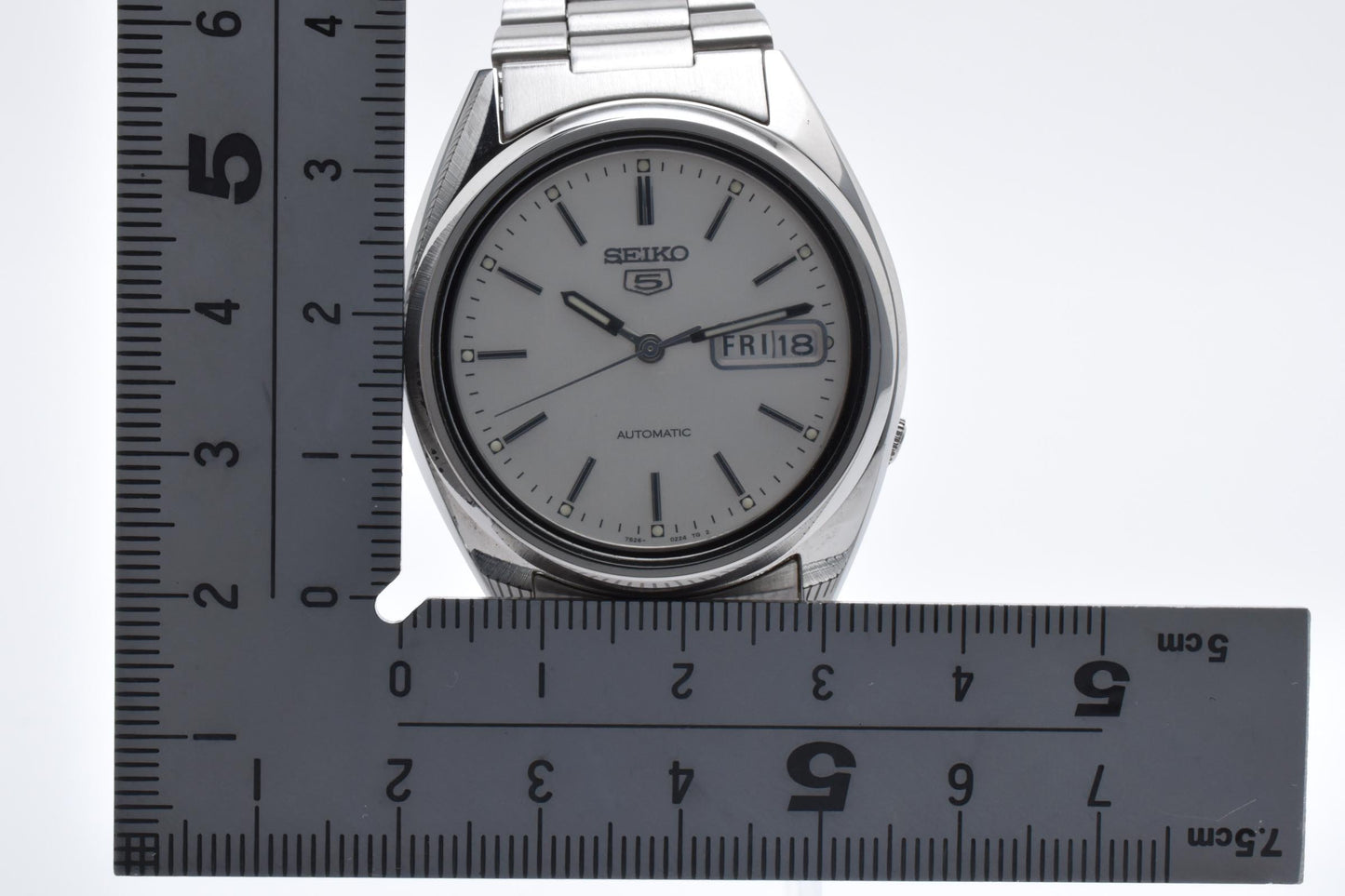 SEIKO 5 7S26-0480 Silver Dial Automatic
