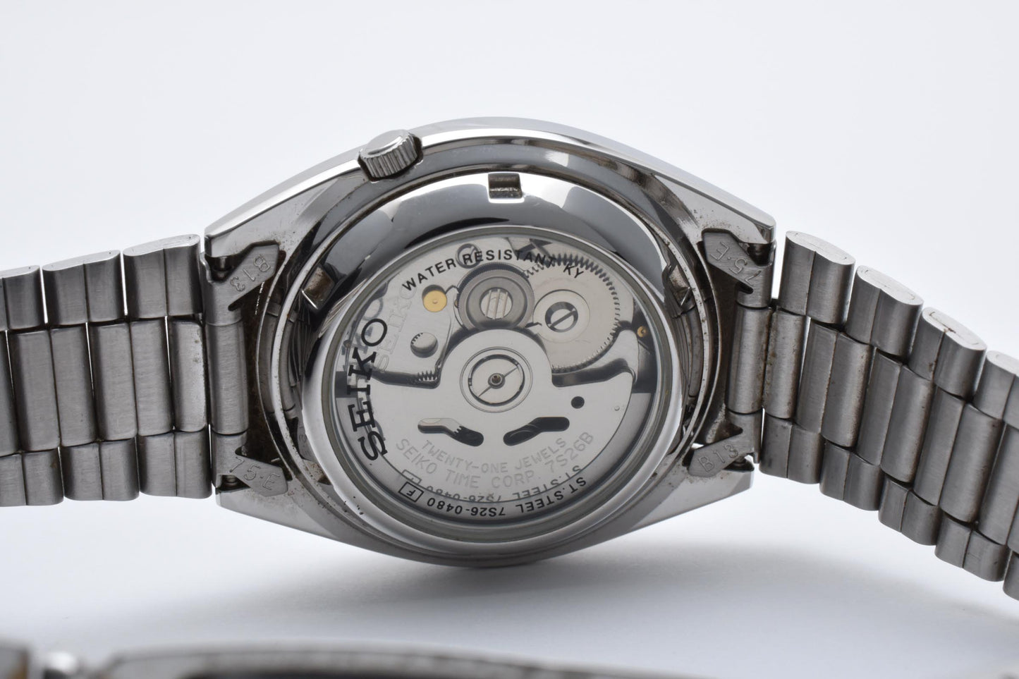 SEIKO 5 7S26-0480 Silver Dial Automatic