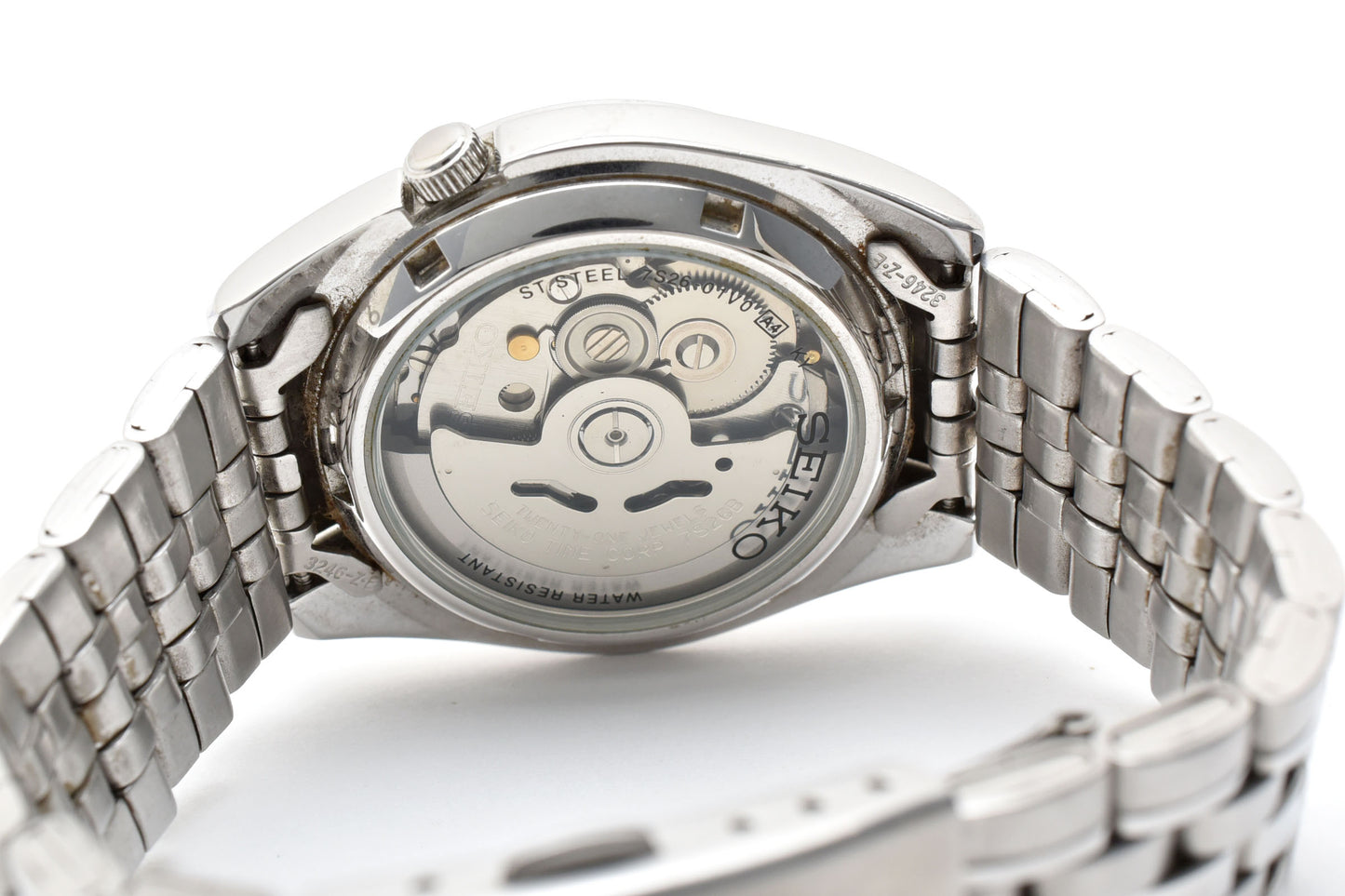 SEIKO 5 7S26-01V0 Silver Dial Automatic