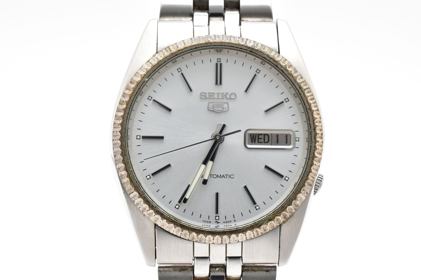 Seiko 5 7009-3110 Silver Dial