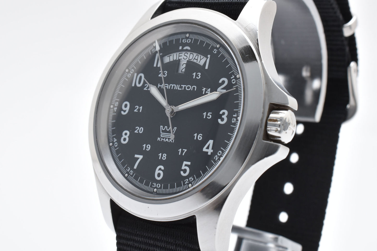 Hamilton Khaki King H644510 Black Dial