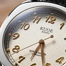 KUOE KYOTO ROYAL SMITH 90-008 Automatic with Replacement Leather Strap