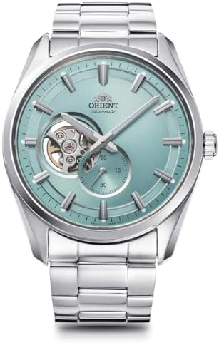 ORIENT RN-AR0009L Blue Contemporary Semi Skeleton Men's Watch