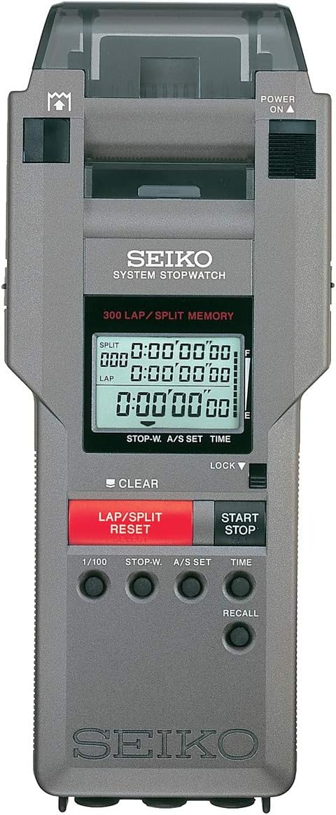 SEIKO Stopwatch SVAS013 Gray Digital Stopwatch
