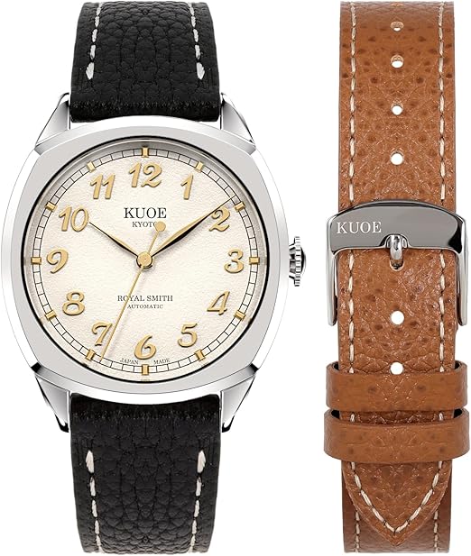KUOE KYOTO ROYAL SMITH 90-008 Automatic with Replacement Leather Strap