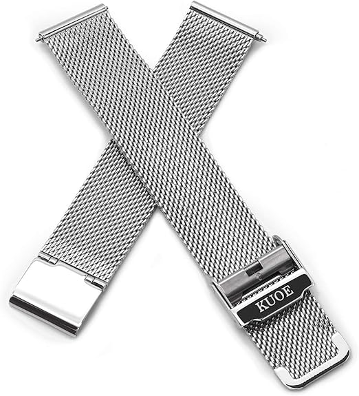 KUOE KYOTO Classic Antique Watch 35mm Silver Bracelet Type Band