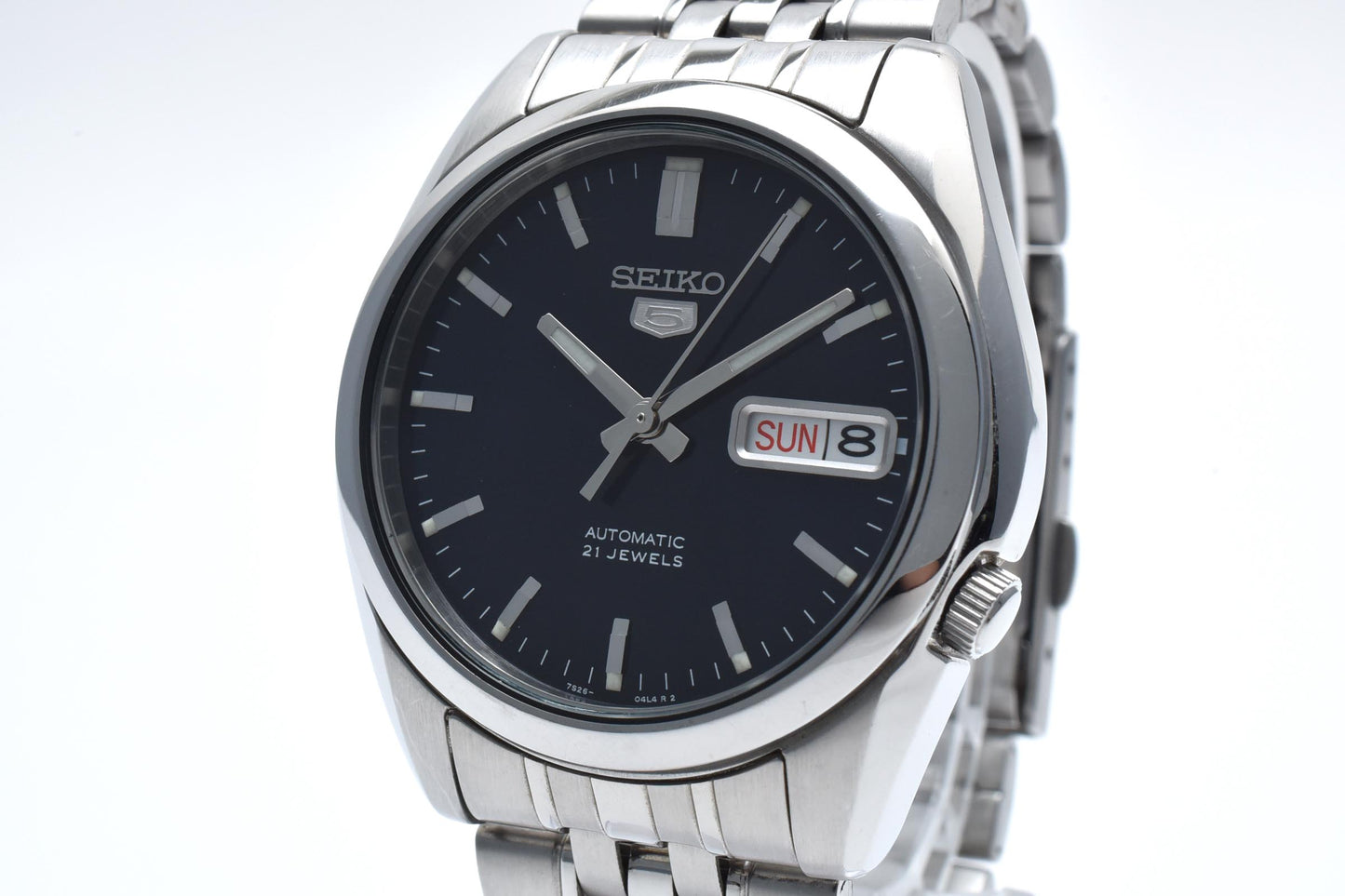 SEIKO 5 7S26-01V0 Black Dial Automatic