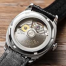 KUOE KYOTO ROYAL SMITH 90-008 Automatic with Replacement Leather Strap