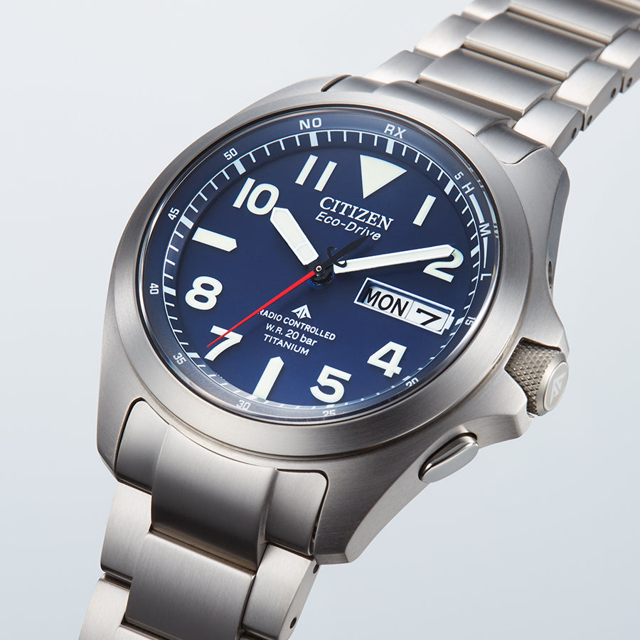 CITIZEN Promaster Land AT6080-53L Blue Eco-Drive Solar Men's Watch