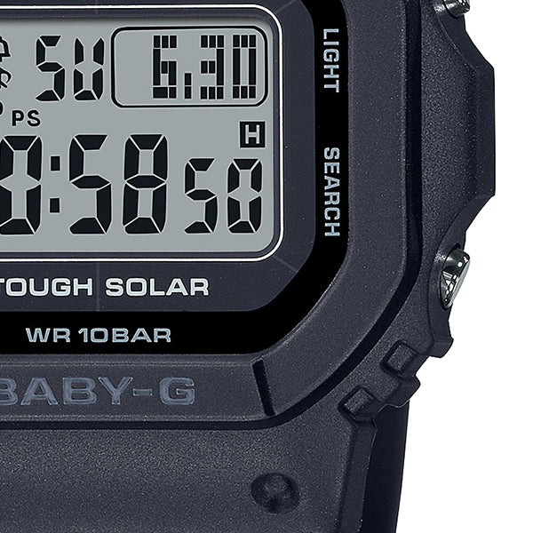 CASIO BABY-G BGD-5650-1JF Black Chronograph Digital Women's Watch