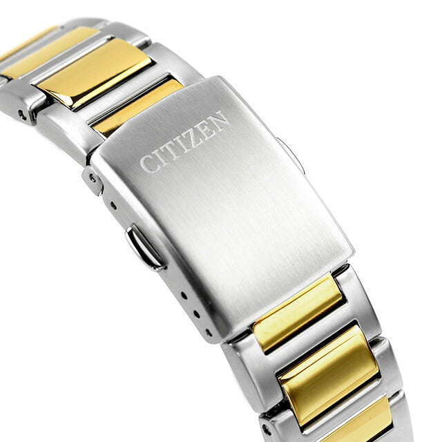 CITIZEN Eco-Drive Two-Tone Stainless BM7624-82A White Men's Watch