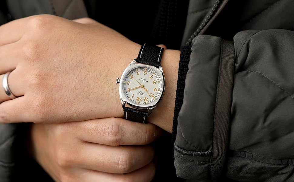 KUOE KYOTO ROYAL SMITH 90-008 Automatic with Replacement Leather Strap