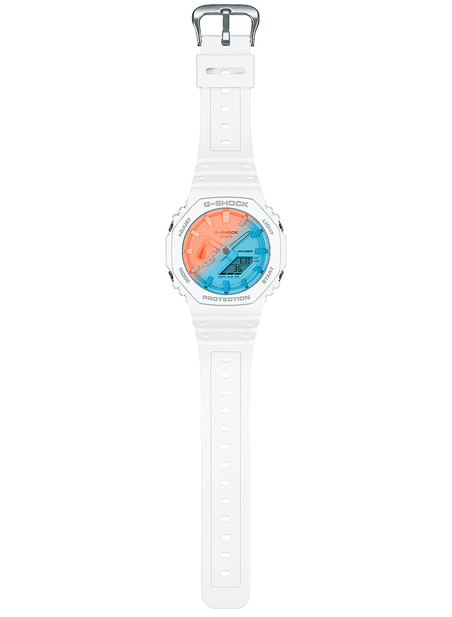 CASIO G-SHOCK GA-2100TL-7AJF Blue Orenge BEACH TIME LAPSE Men's Watch