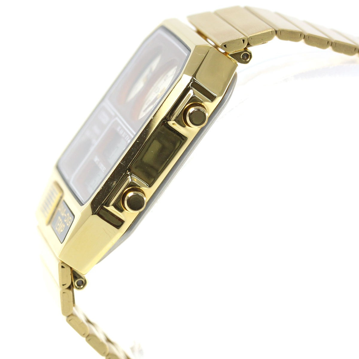 CITIZEN ANA-DIGI TEMP JG2103-72X Brown Gold Reproduction Men's Watch