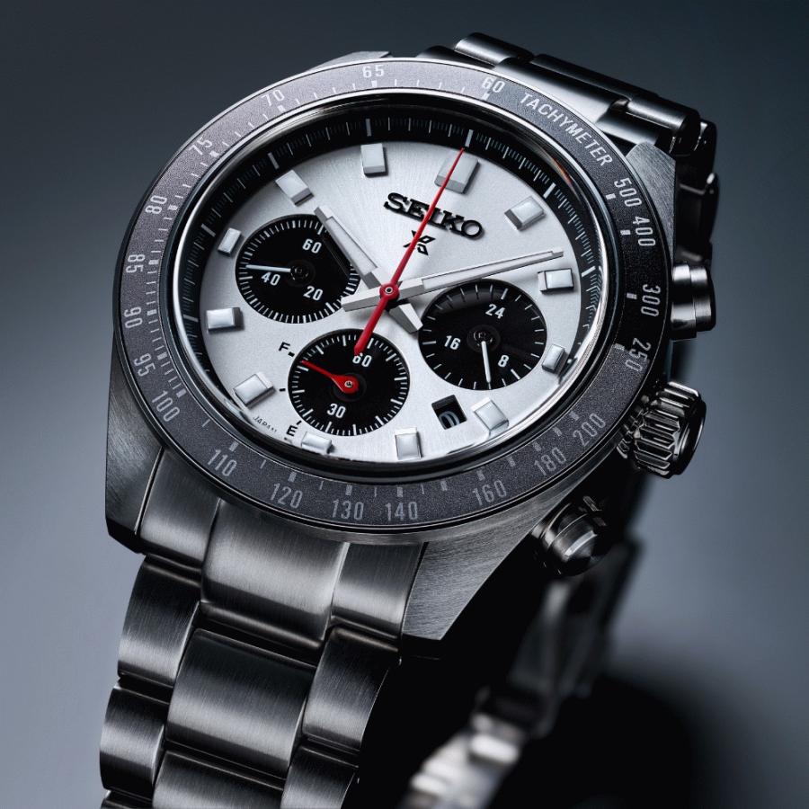 SEIKO Prospex Speedtimer Panda Solar Chronograph Men's Watch SBDL095