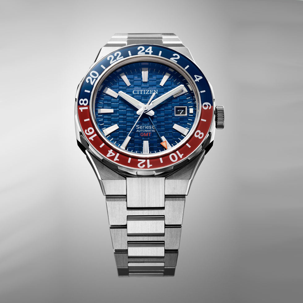 CITIZEN Series 8 NB6030-59L Blue Automatic GMT Men's Watch product image