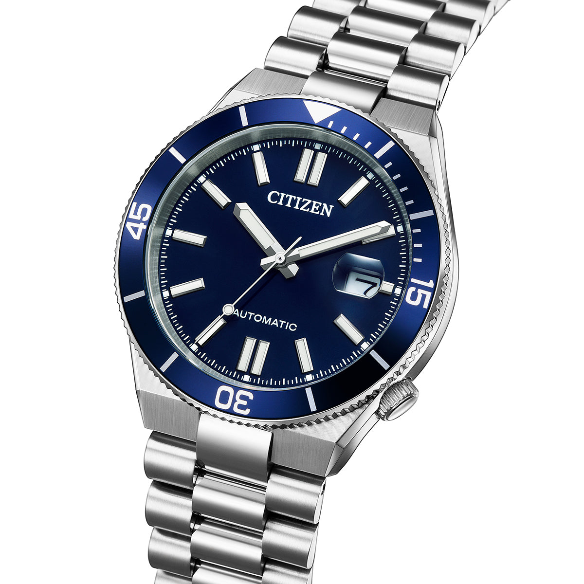 CITIZEN TSUYOSA NJ0230-59L Black Automatic Sapphire Men's Watch