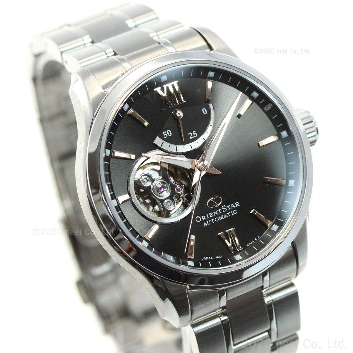 ORIENT STAR RK-AT0009N Gray Mechanical Automatic Peal Dial Mens Watch