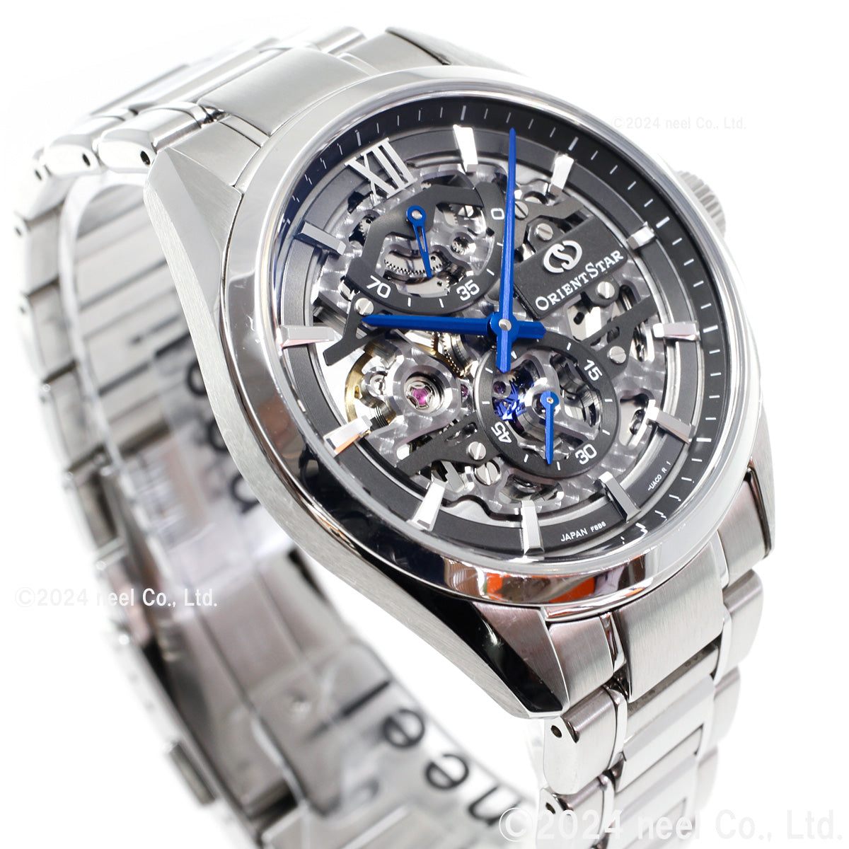 ORIENT STARContemporary RK-AZ0102N Silver Skeleton Men's Watch