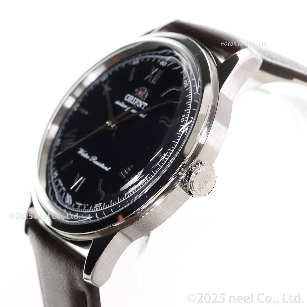 ORIENT Bambino RN-WK0004L Black Stainless Steel Men's Watch 