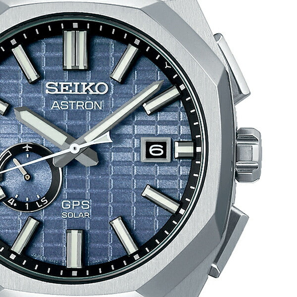 SEIKO Astron SBXD013 Blue GPS Solar Men's Watch