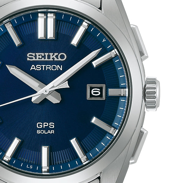 SEIKO ASTRON SBXD033 GPS Solar Titanium Dark Blue Men's Watch