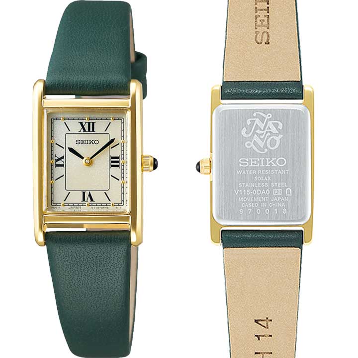 SEIKO SELECTION Nano Universe STPR066 Ivory Gold Solar Women's Watch