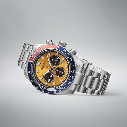 SEIKO PROSPEX SBDL117 Orenge SPEEDTIMER Solar Chronograph Men's Watch - product image 3