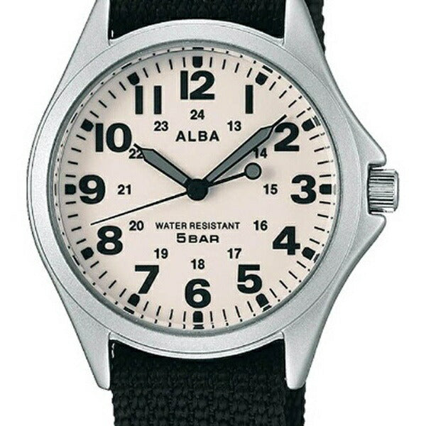 SEIKO ALBA Quartz AQPK401 White Men's Watch