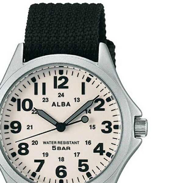 SEIKO ALBA Quartz AQPK401 White Men's Watch