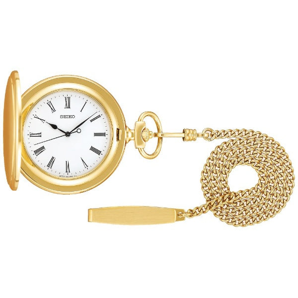SEIKO pocket watch SAPQ008 White Roman numeral notation Men's Watch